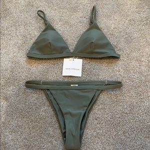 Zaful Spaghetti Strap Bikini
